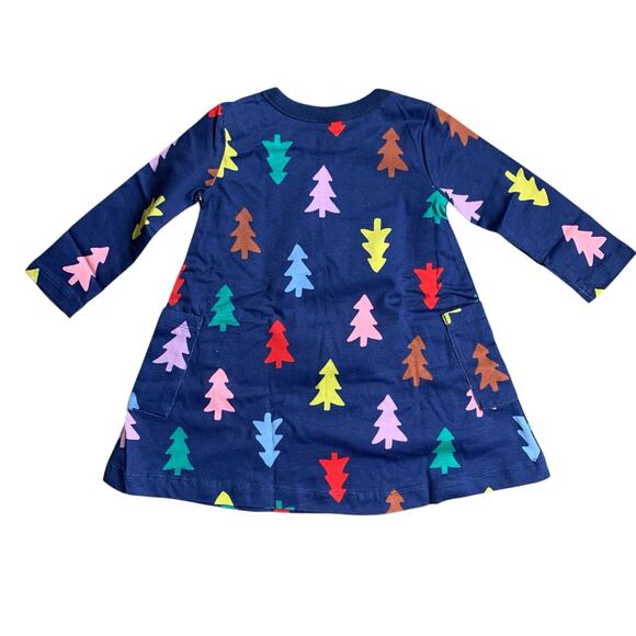 Hanna Andersson NWOT Printed Pocket Dress with Leggings - Picture 6 of 11